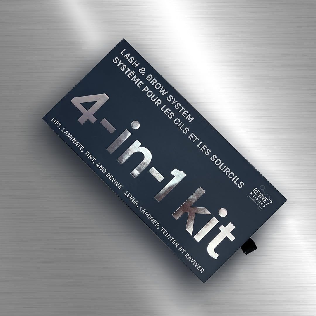 Revive7 Professional 4-in-1 Kit: Lash Lift, Brow Lamination, Tint & Revive (Expiry- May, 2026)