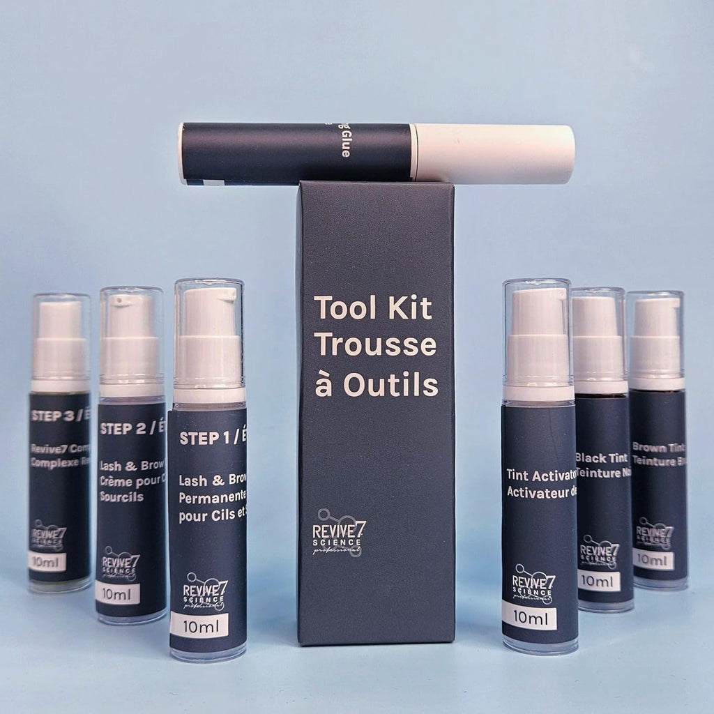 Revive7 Professional 4-in-1 Kit: Lash Lift, Brow Lamination, Tint & Revive (Expiry- May, 2026)