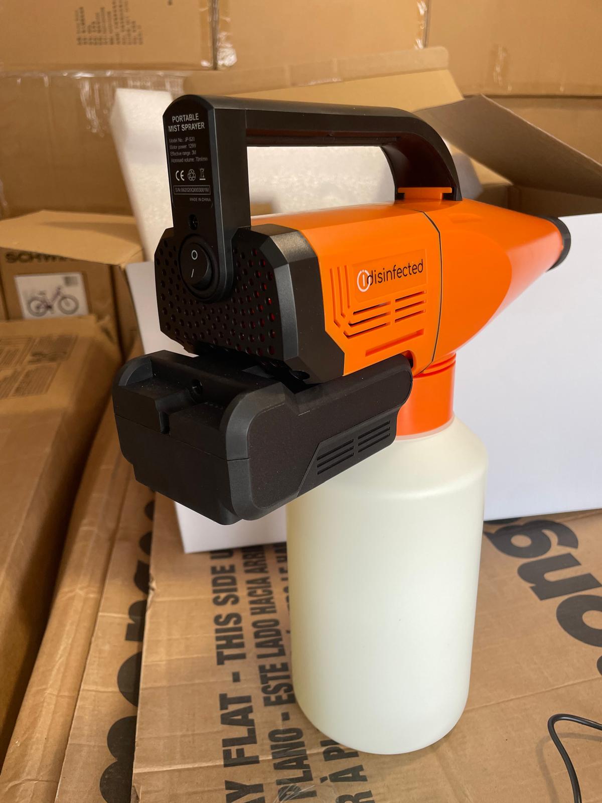 JP-S20 Portable Handheld Cordless Fogger / Disinfectant Sprayer